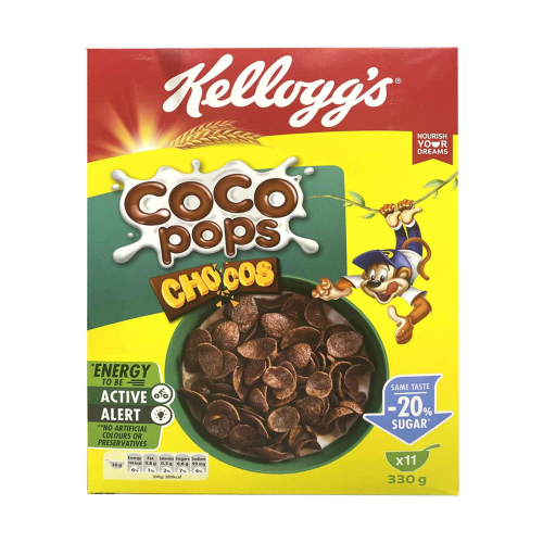 Kellogg'S Coco Pops Chocos Flav. 330Gm