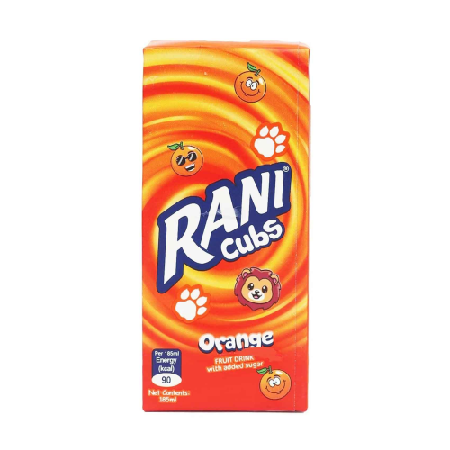 Rani Cubs Orange Flav. Juice 185Ml