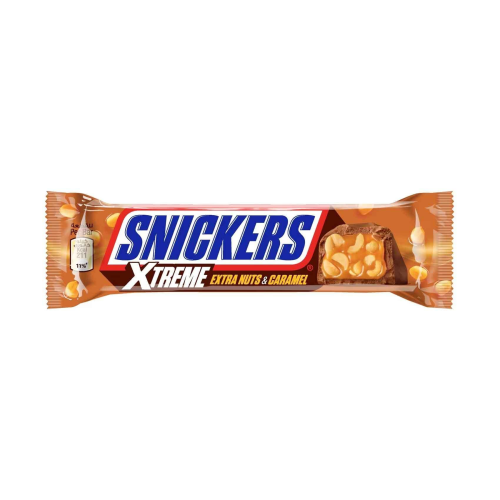 Snickers Ztreme Extra Nuts & Caramel Bar 42Gm