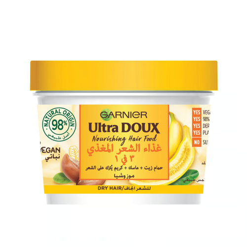 Garnier Ultra Doux Nourishing Hair Food Dry Hair 390Ml 