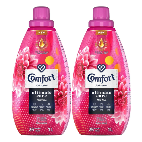 Comfort Ultimate Care Orchid&Musk Fabric Softener 1Ltr 2'S