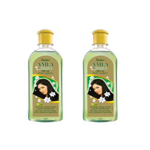 Dabur Amla Hair Oil Reg/Jasmine 275Mlx2'S