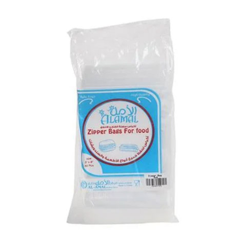 Al Amal Zipper Bags 5.5X6.5 40'S