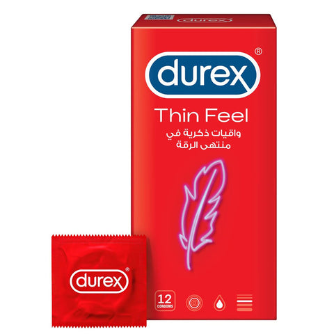 Durex Feel Thin Condom 12Pc