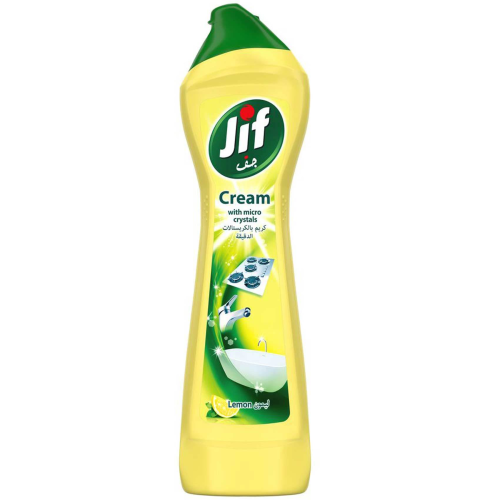 Jif Cream W/Micro Crystals Lemon 500Ml