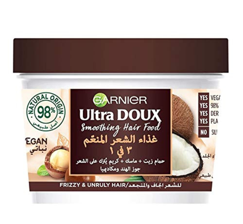 Gar. U/Doux Nor. Hair Cream Coconut 390Ml