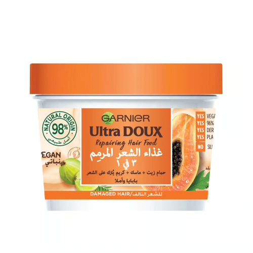 Gar. U/Doux Nor. Hair Cream Papaya 390Ml