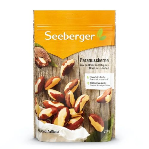 Seeberger Brazil Nut She. 200Gm
