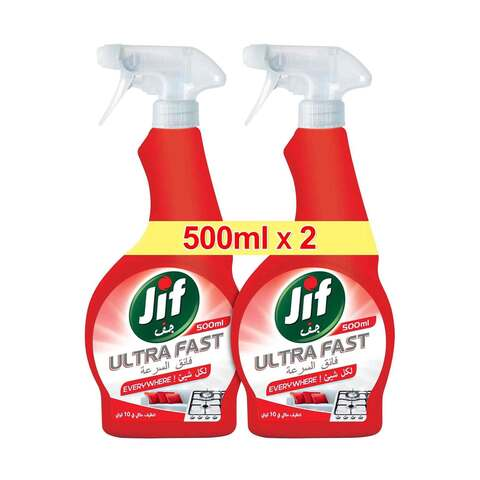 Jif Everywhere Spray 500Mlx2'S
