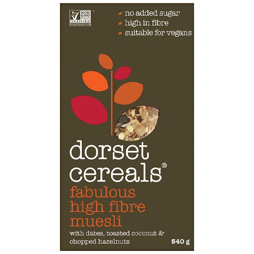 Dorset Cereal High Fiber 540Gm