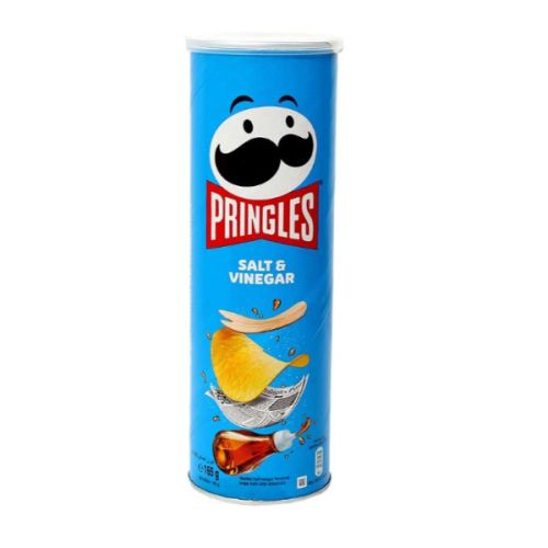 Pringles Salt & Viniger Chips 165Gm