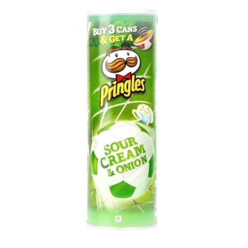 Pringles Sour Cream & Onion Chips 165Gm