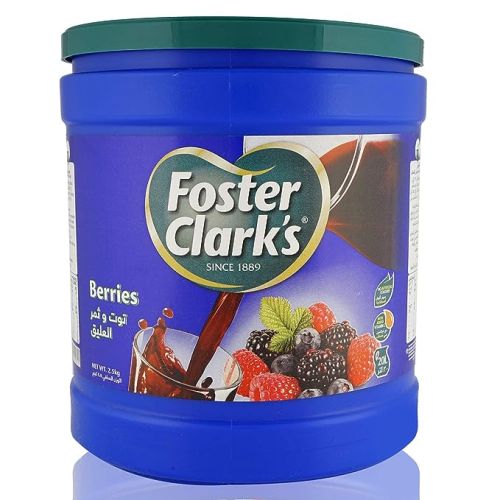 Foster Clark'S Berries Flav. Powder Drink 1.92Kg Tube