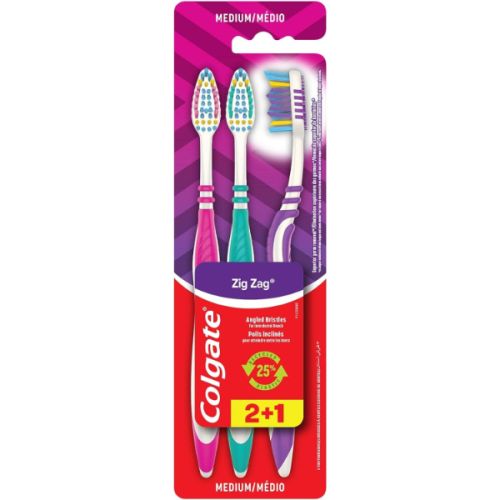 Cdc Zigzag T/Brush Tripple Pack