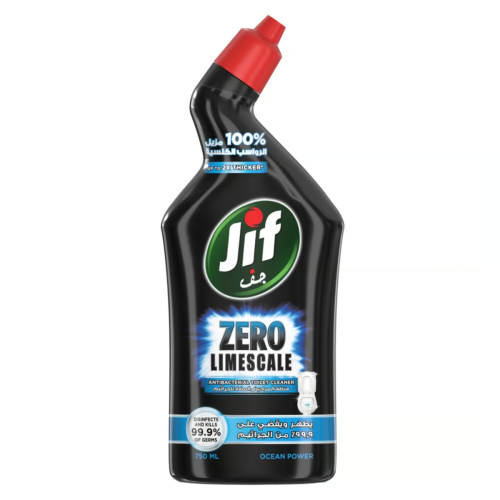 Jif Zero Limescale Toilet Cleaner Ocean Power 750Ml