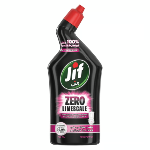 Jif Toilet Cleaner 750Ml Pink Power