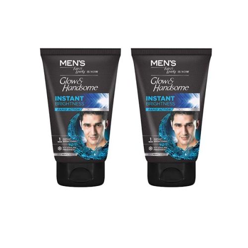 Glow & Handsome Inst. Bright Facewash 100Gm 2'S