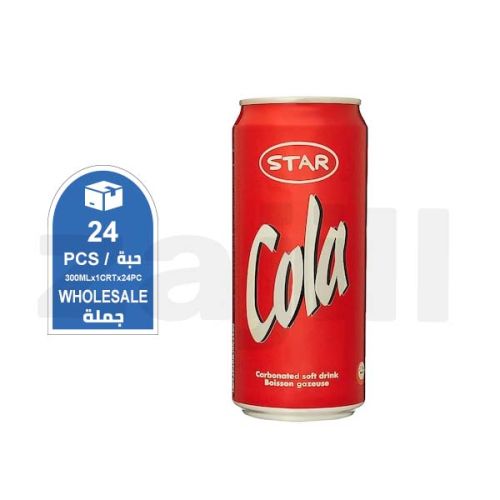 Star Cola Flav. Drink 300Ml Can