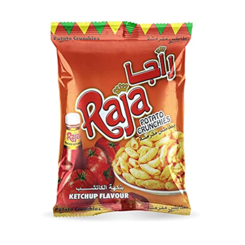 Raja Potato Crunchies Ketchup 12Gm