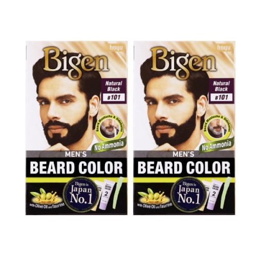 Bigen Men'S Beard Color B101&102 Olive Oil&Taurine 2'S