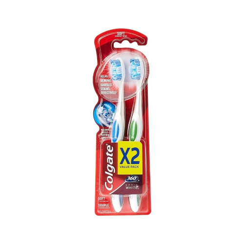 Colgate T'Brush 360 White Optic 2'S