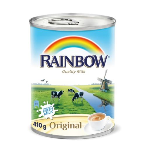 Rainbow Evap Milk Original 410Gm (New)