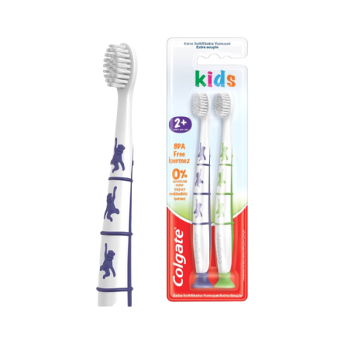 Cdc T'Brush Kids 2+ Extra Soft 2'S