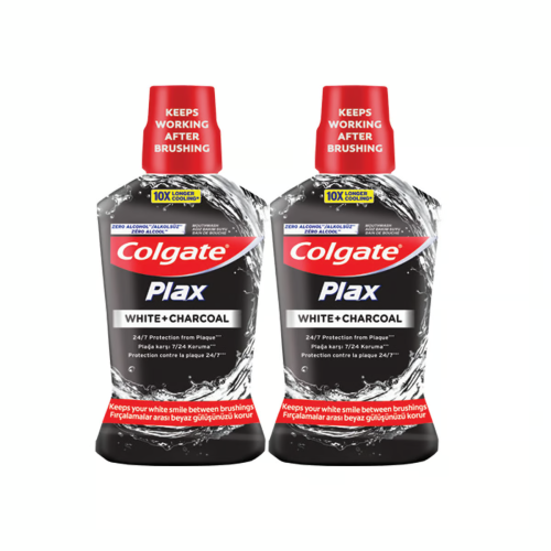 Cdc M'Wash Plax Charcoal 500Mlx2'S