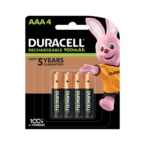 Duracell Rechargeable Aaa4 4'S