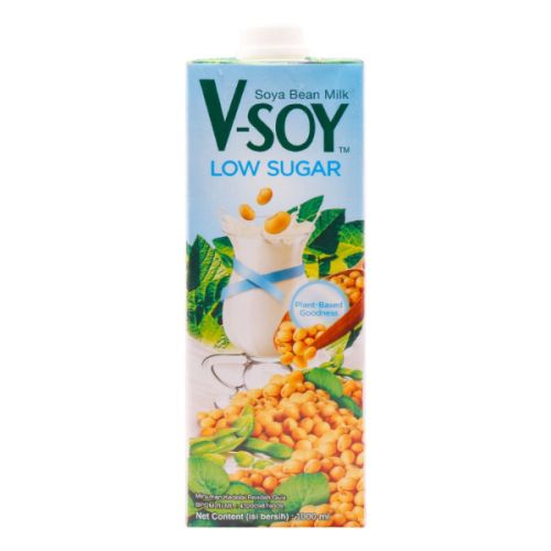 V-Soy Soya Milk 1L Low Sugar