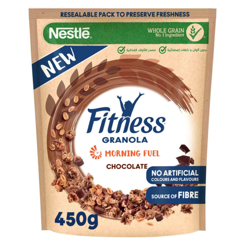 Nestle Fitness Chocolate Granola 450Gm