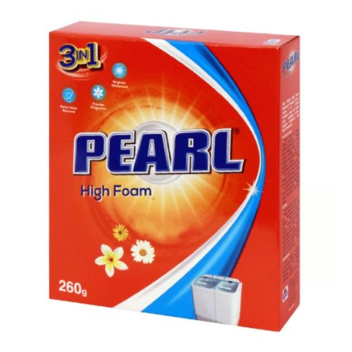Pearl Detergent Powder 260Gm H/Foam