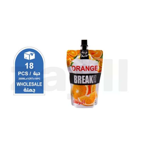 Rawa Break Time  Orange Juice 200Ml