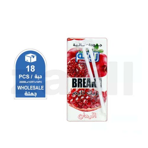Rawa Break Time Pomegranate Juice 200Ml