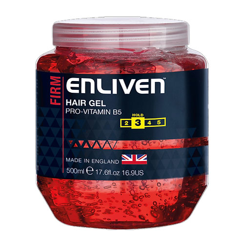 Enliven Men Hair Gel Firm 500Ml