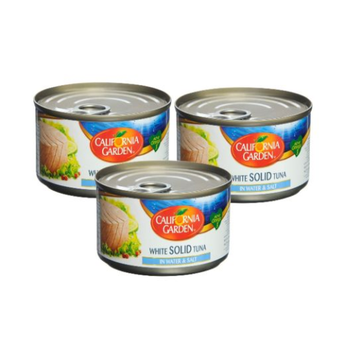 Cg White Meat Tuna Solid In Water 185Gmx3'S