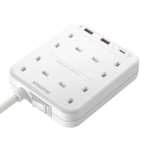 Momax Oneplug 4 Outlet Power Strip With Usb