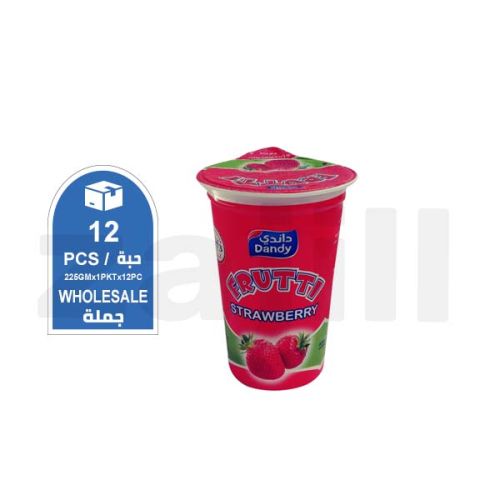 Dandy Frutti Strawberry 225Gm