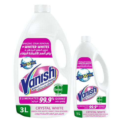 Vanish Liquid White 3L+1Ltr