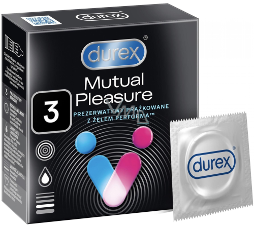 Durex Mutual Pleasure Condom 3P