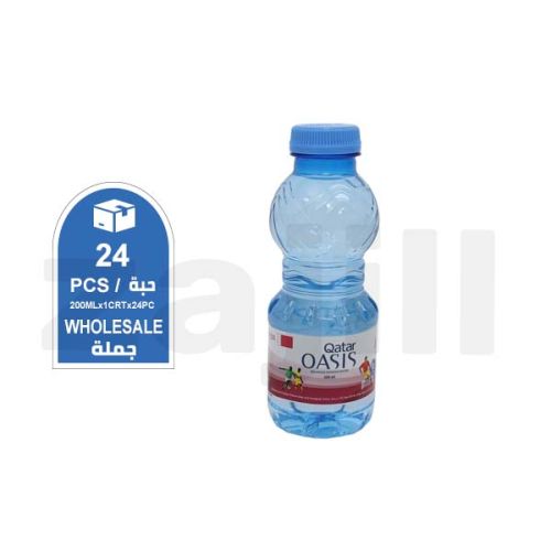 مياه واحة قطر 200مل كرتون 