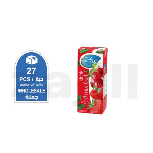 Saba Red Fruit Mix Drink 200Ml
