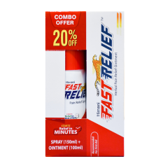 Himani Fast Relief Her.Spray 150Ml Cream 100