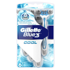 Gillette Blue 3 Razor Cool 6'S