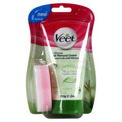 Veet Shower Hair Removal Cream 150Ml Shea Butter