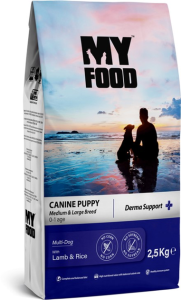 My Food Puppy Medum & Large Lamb & Rice 2.5Kg
