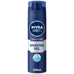 Nivea Protect & Care Shaving Gel 200Ml 