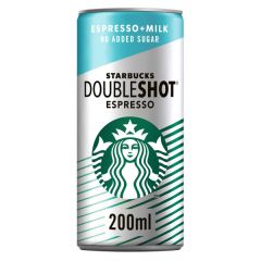 Starbucks Doubleshot L/S Coffee Drink 200Ml