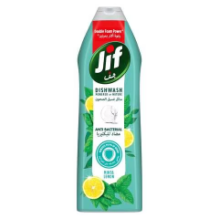Jif Dishwash Liquid Mint & Lemon 750Ml