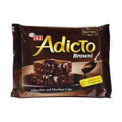 Eti Adicto Browni Chocolate & Hazelnut Cake 200Gm